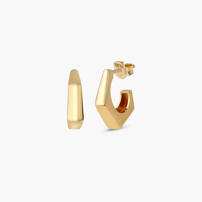 RITA JEWELRY Petagon Bold Earrings