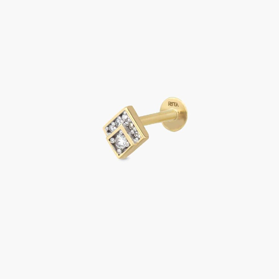 RITA JEWELRY Cubic Diamond Piercing