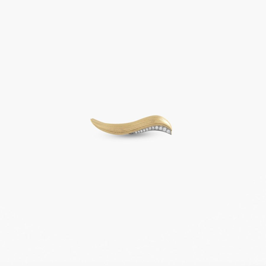 RITA JEWELRY Blue Wave Ear Climber