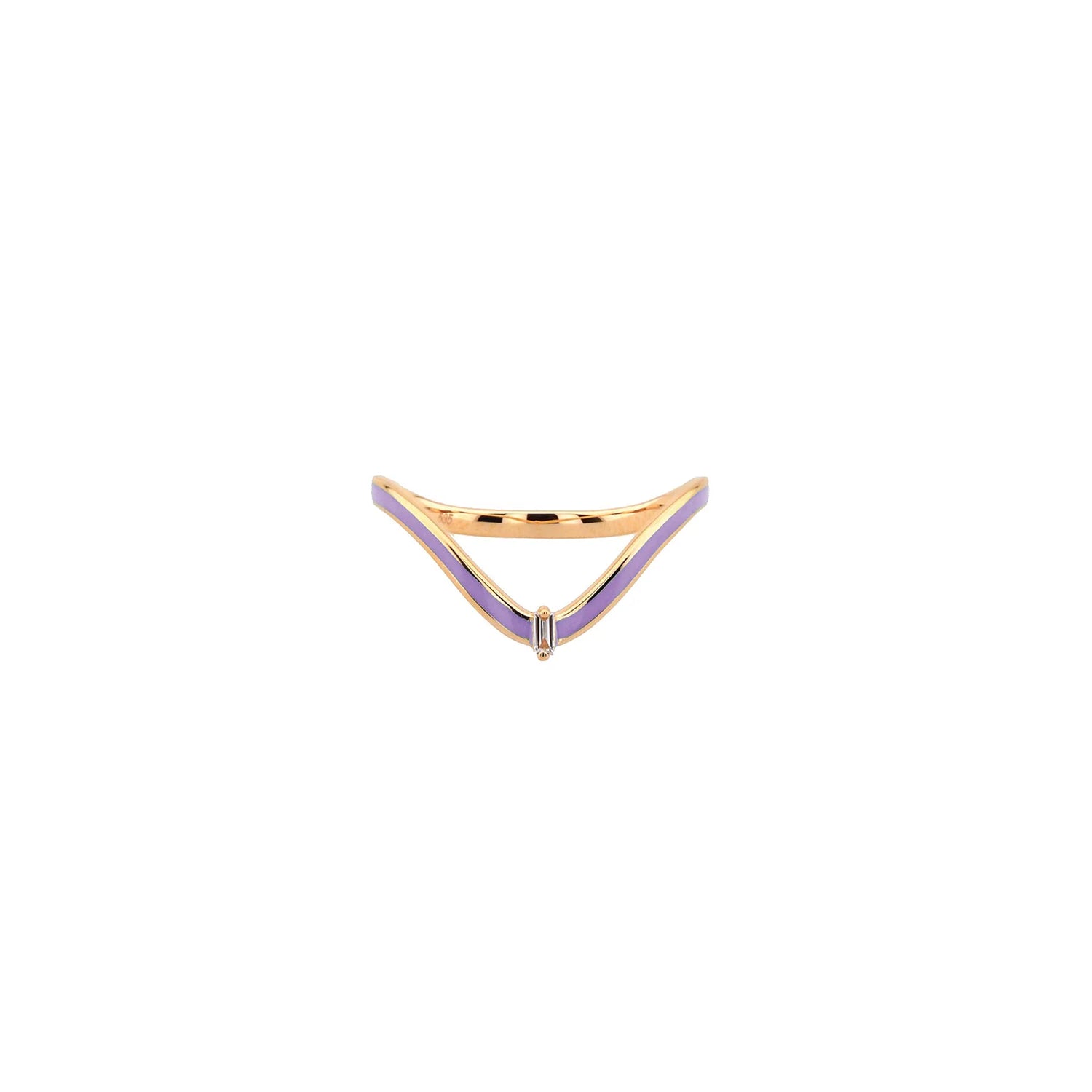 MEVARIS Stella Ring Lilac