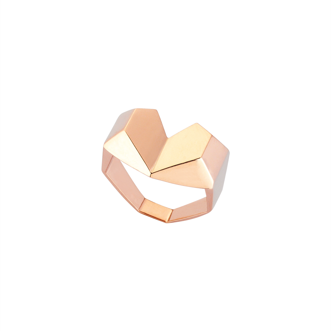 HER STORY Oragami Love Little Ring