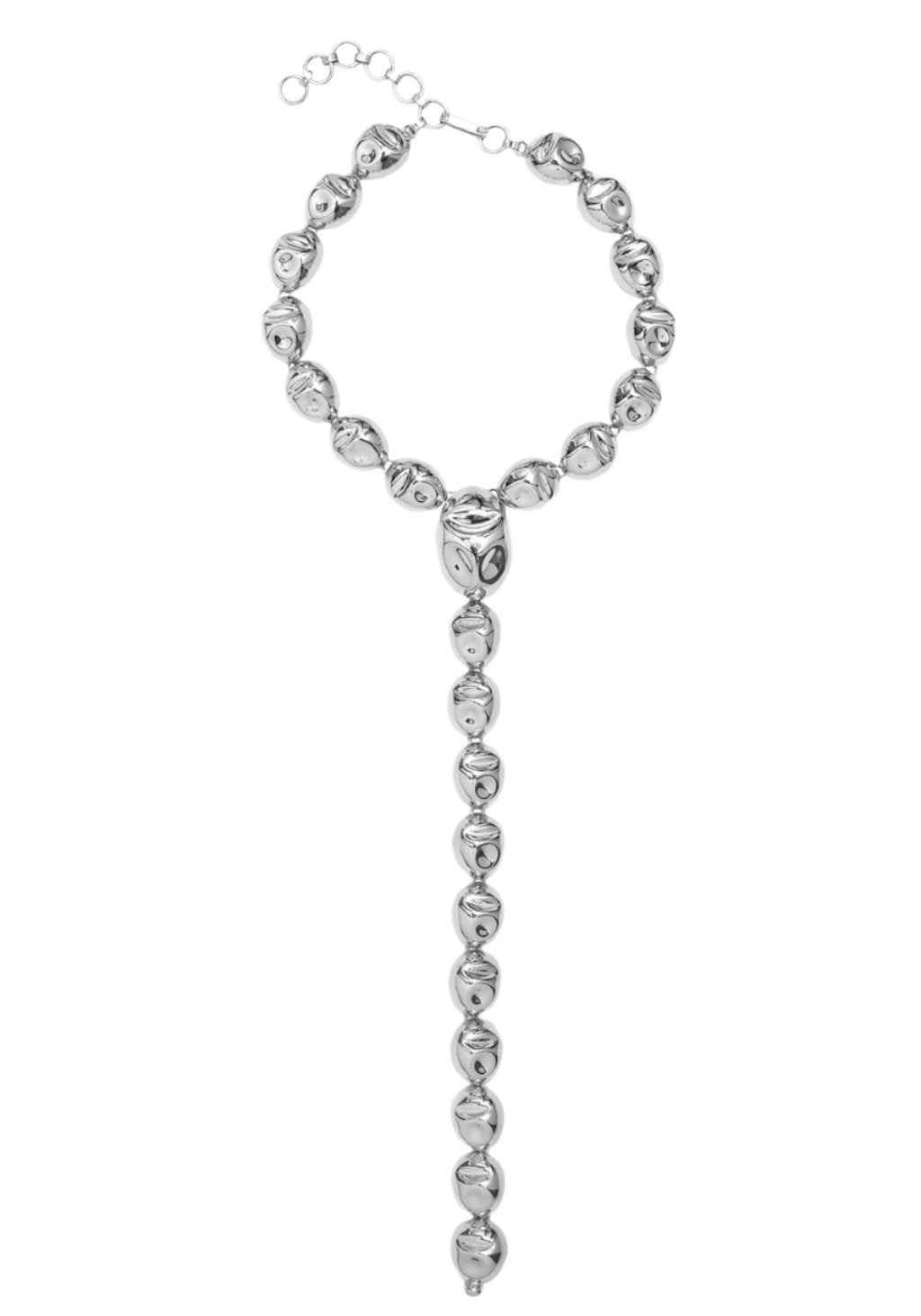 MONICA SORDO Puerto Necklace in Silver
