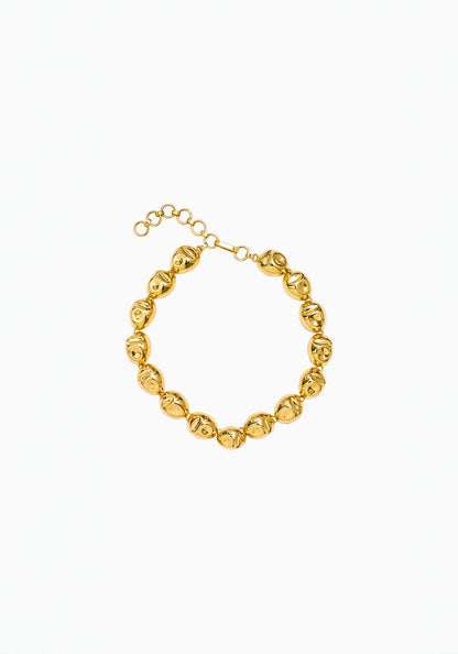MONICA SORDO Puerto Single Necklace in Silver