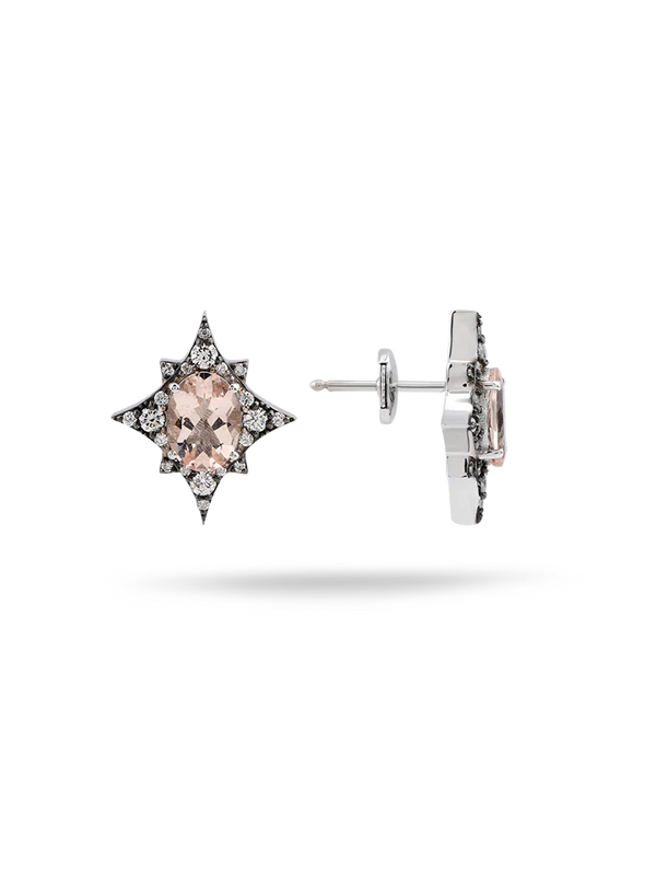 MIREL The Major Star of Nyx Earrings (Morganite)