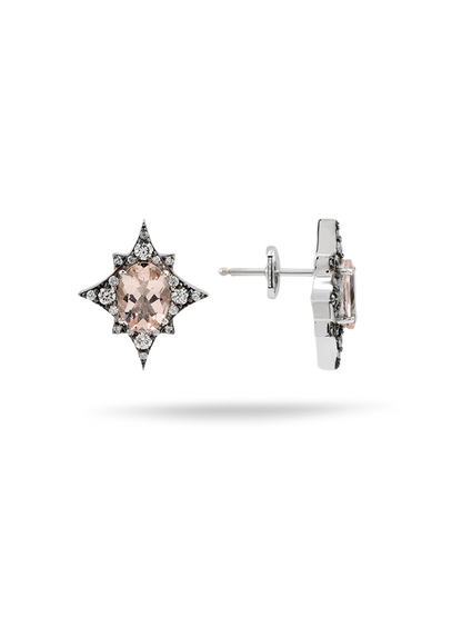 MIREL The Major Star of Nyx Earrings (Morganite)