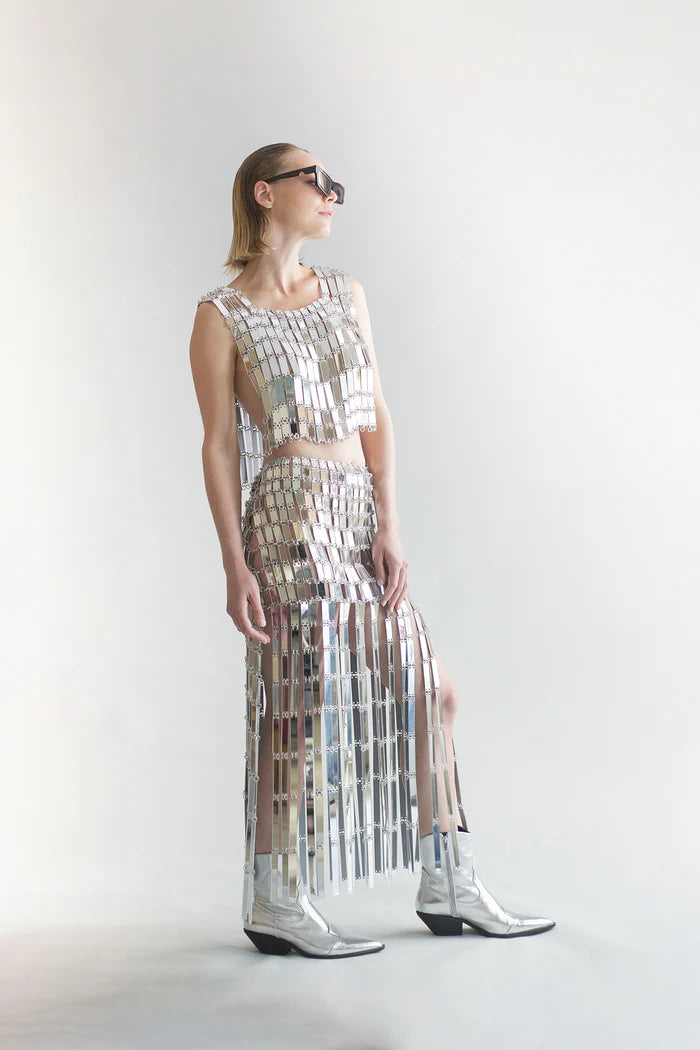 ARMINE OHANYAN Laser Cut Skirt