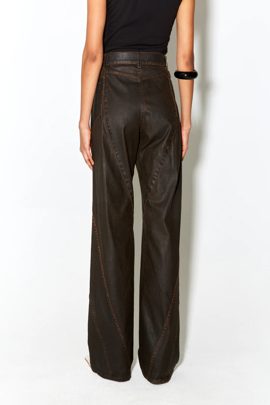 FACON JACMIN Palerma Pants Brown Wax