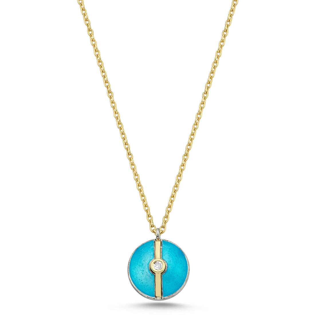 ECCE Enamelled Single Necklace