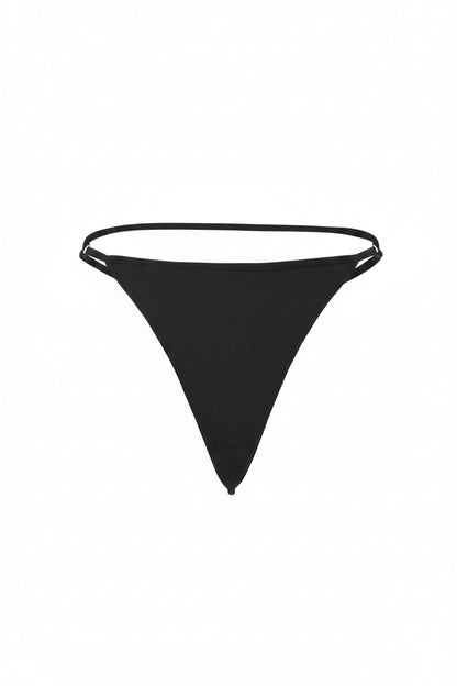 ANDREADAMO Ribbed Jersey String Thong