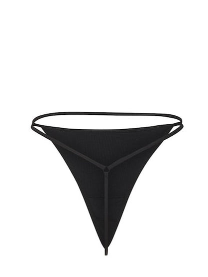 ANDREADAMO Ribbed Jersey String Thong