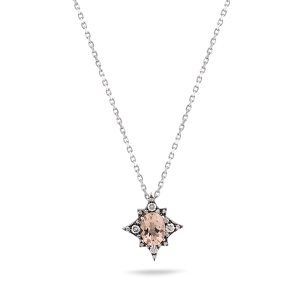 MIREL The Star of Nyx Pendant (Morganite)