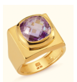 ECCE Amethyst Chevalier Ring
