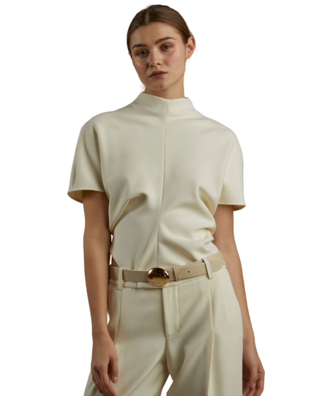 FEDERICA TOSI Blusa Cady Collo Alto