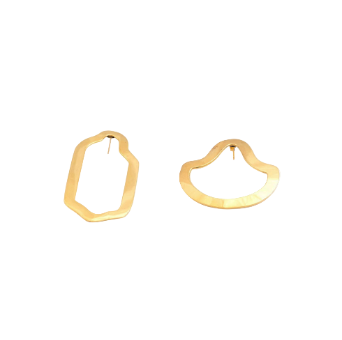 ELIZABETH HOOPER Negative Space Puzzle Earring