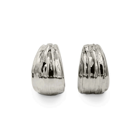 ELIZABETH HOOPER Large Petal Hoops