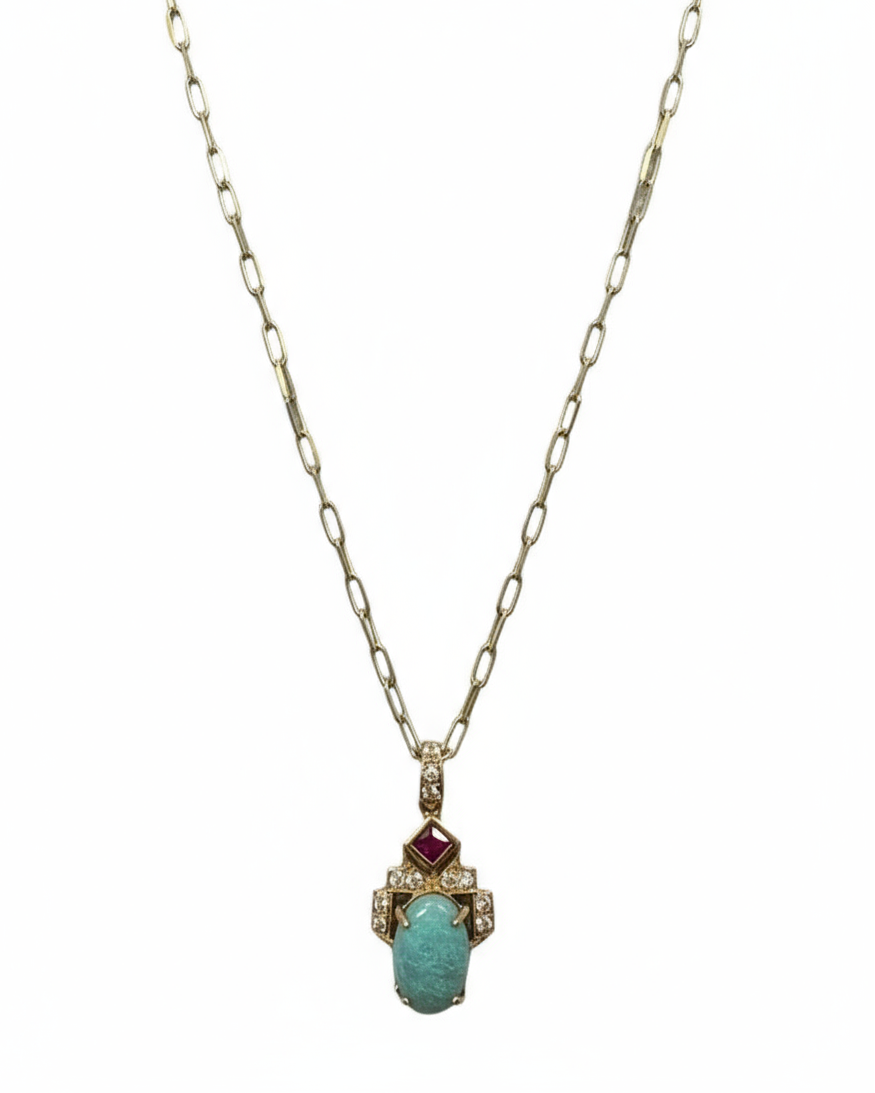 ROSEARK Opal Necklace