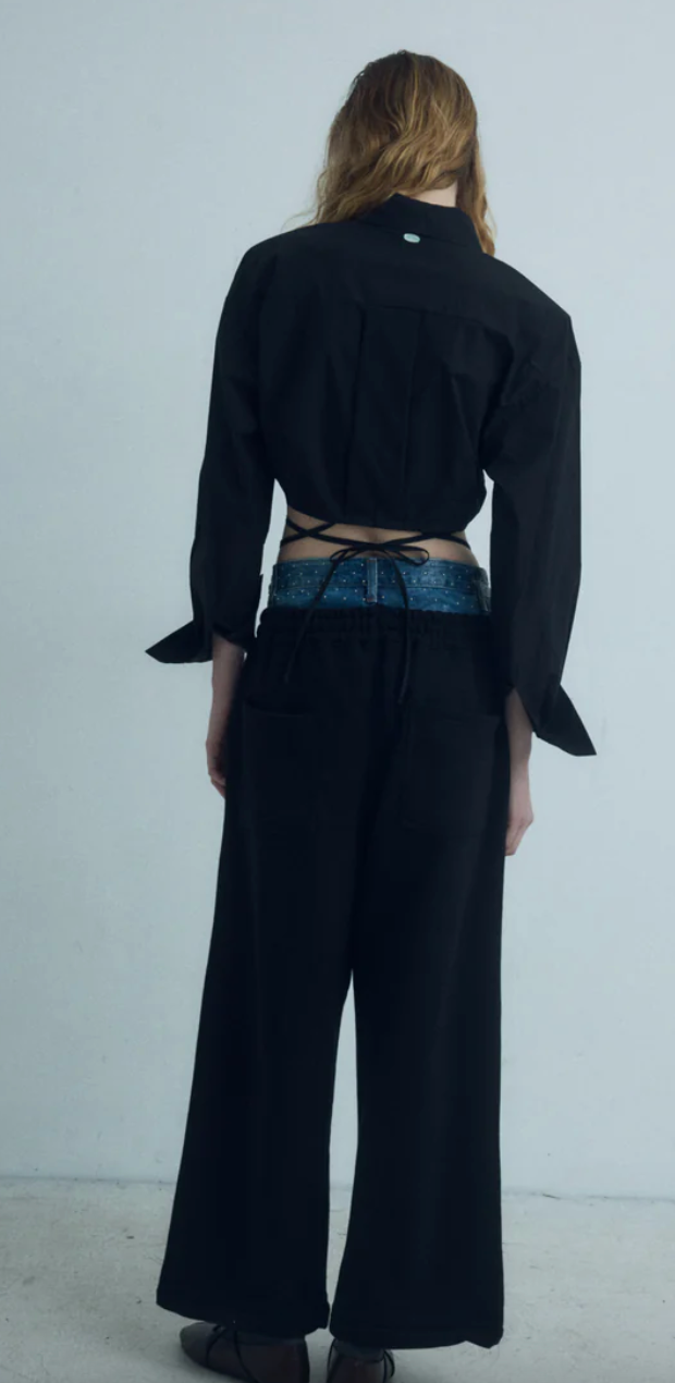 DROP EDITION Cropped Blouse