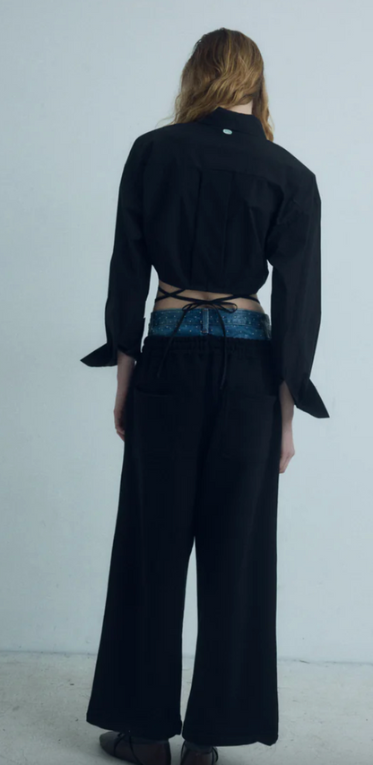 DROP EDITION Cropped Blouse