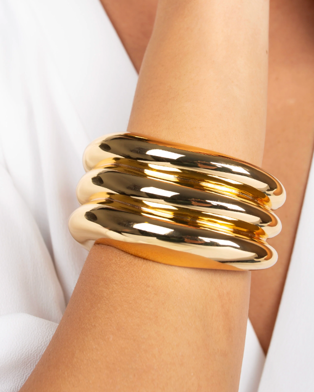 FEDERICA TOSI Bracelet Wave Gold