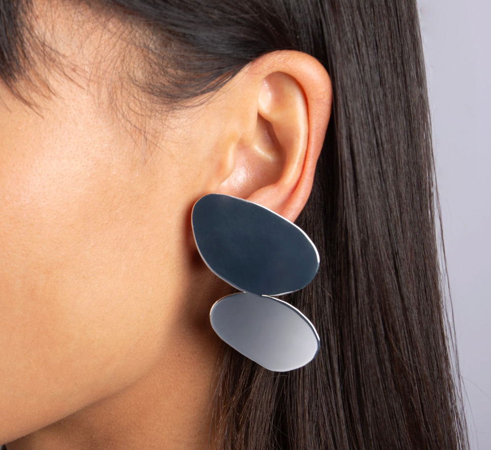 FEDERICA TOSI Jenny Earring Silver