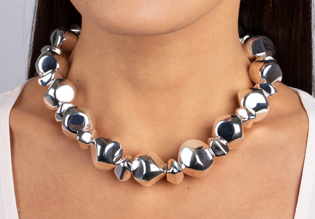 FEDERICA TOSI Lace Mix Stone Silver