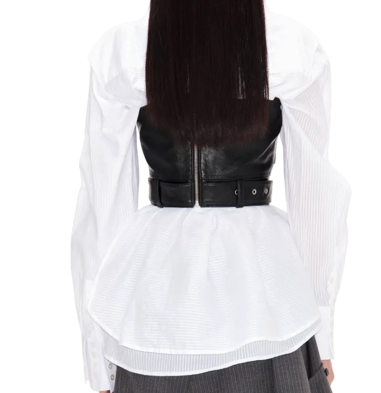 GRACE ELWOOD Biker Halter Top
