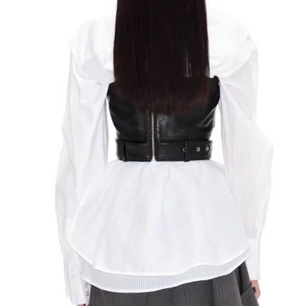 GRACE ELWOOD Biker Halter Top