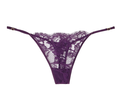 KIKI DE MONTPARNASSE Camille G-String in Purple