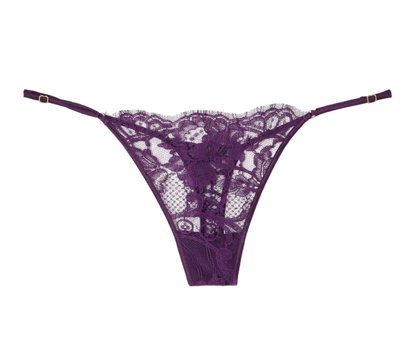 KIKI DE MONTPARNASSE Camille G-String in Purple – SHOP CURVE