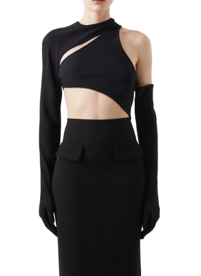 MONÔT Asymmetrical Glove Top