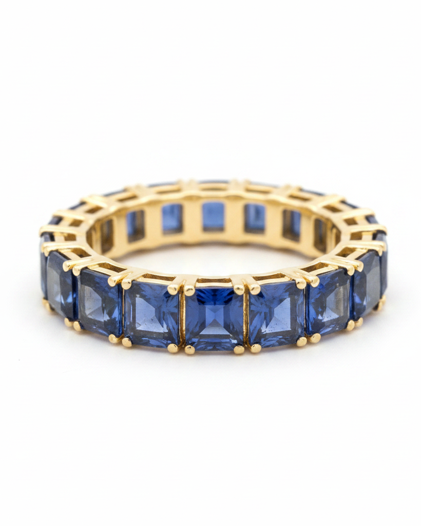 TALES OF STONES Sapphire Eternity Ring