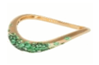 TALES OF STONES Stackable Gold Ring