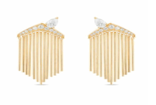 TALES OF STONES Fringe Earrings