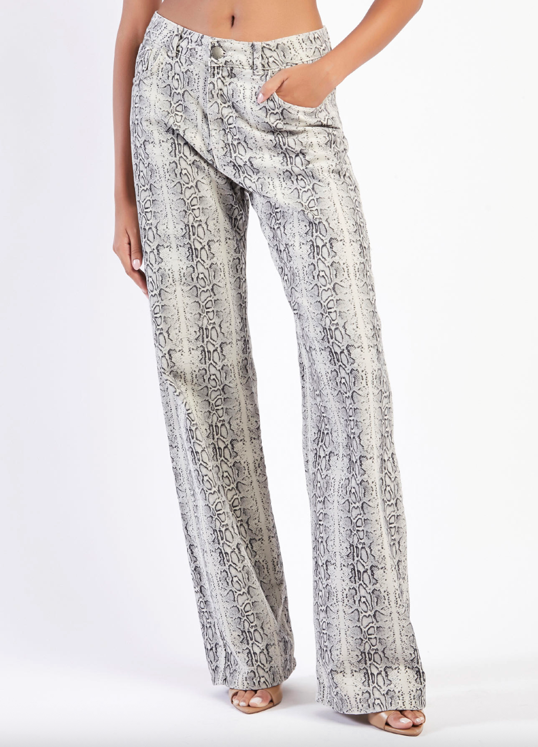 FEDERICA TOSI Python Jeans