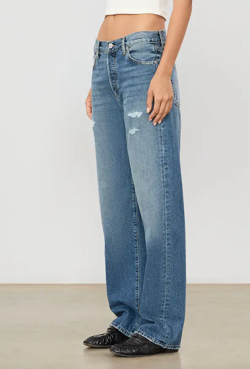 ETERNE Saint Dark Wash Boyfriend Jeans