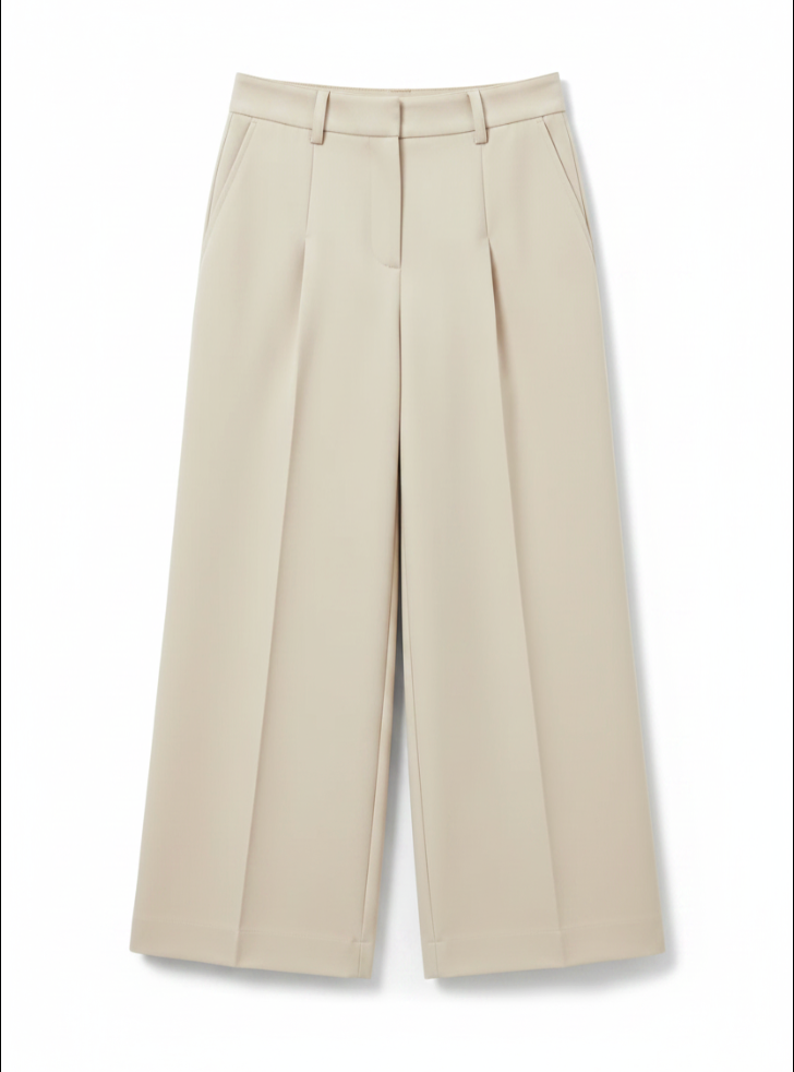 AOTC The Vera Wide Leg Pant STONE