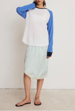 DROP EDITION Faded Raglan Tee