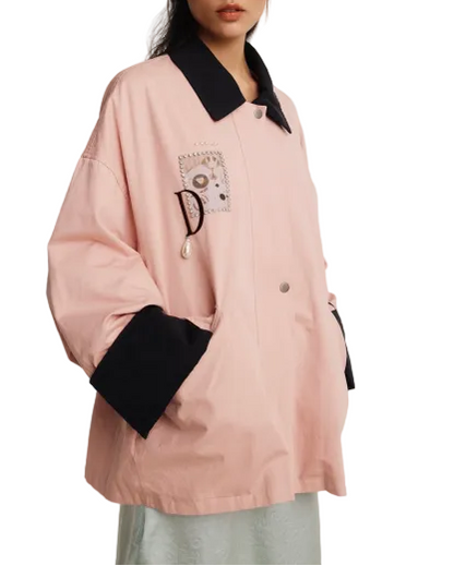 DROP EDITION Pearl Oversized Utility Jacket