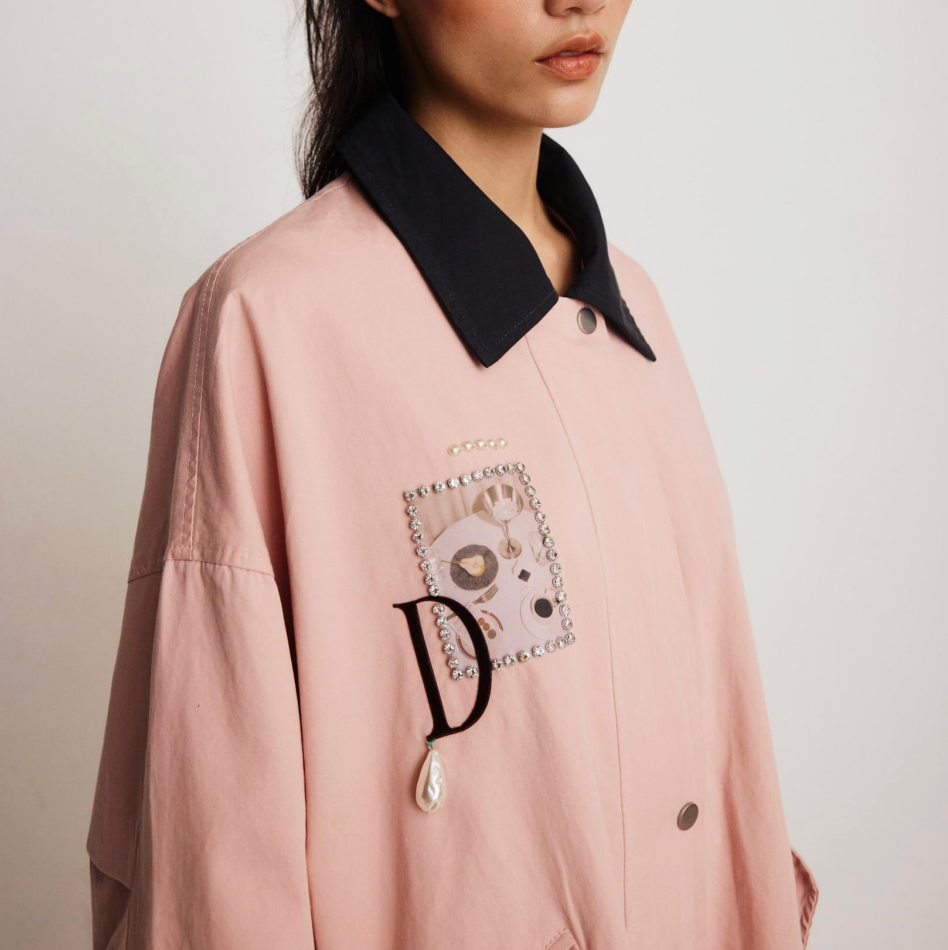 DROP EDITION Pearl Oversized Utility Jacket
