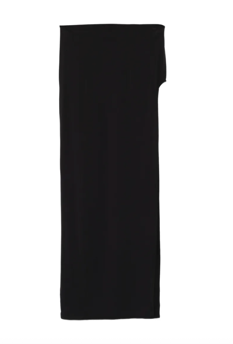 KIKI DE MONTPARNASSE Echauffe Long Slit Skirt