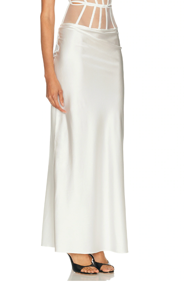 KIKI DE MONTPARNASSE Illusion Long Skirt