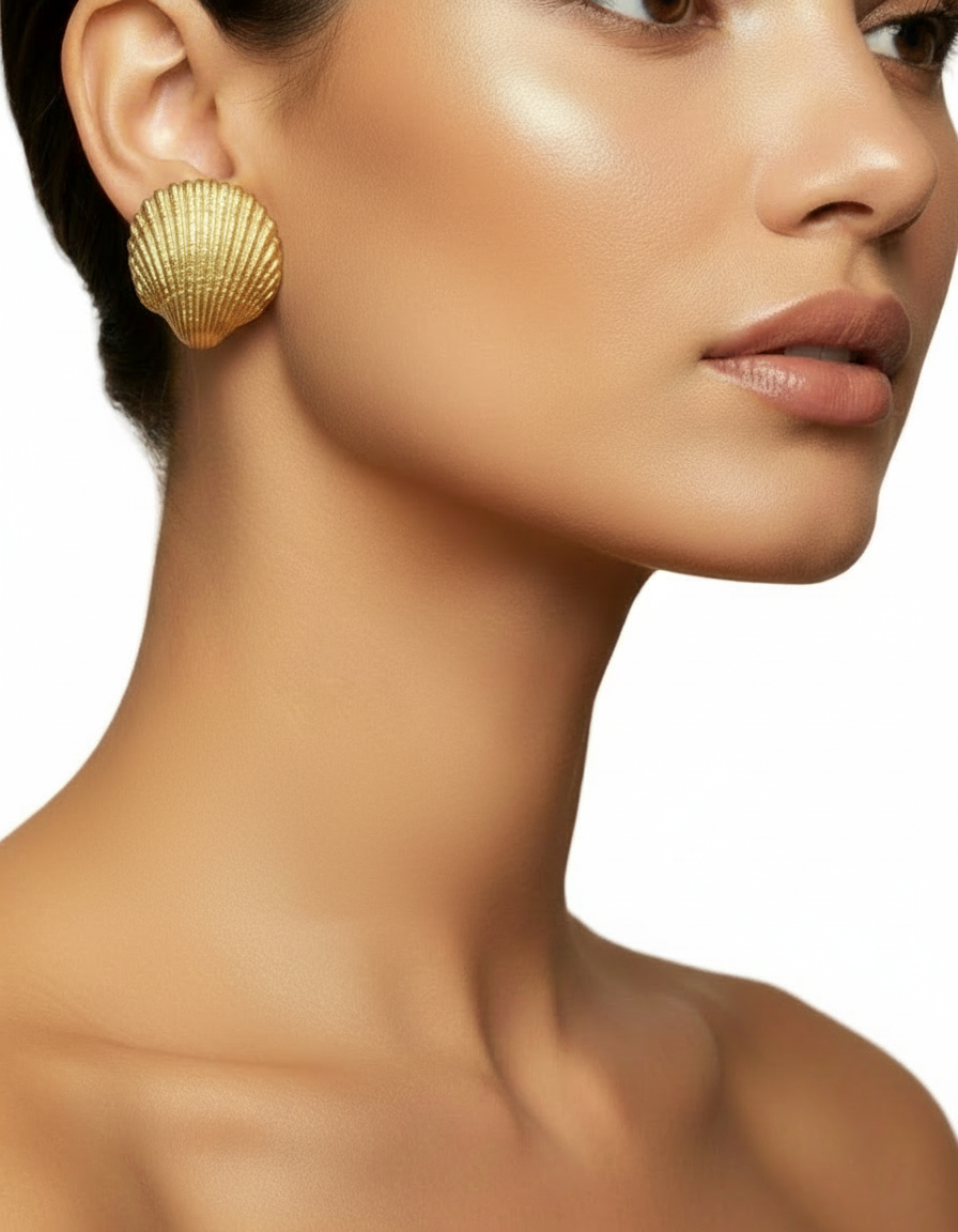 FEDERICA TOSI  Ariel Earring in Gold