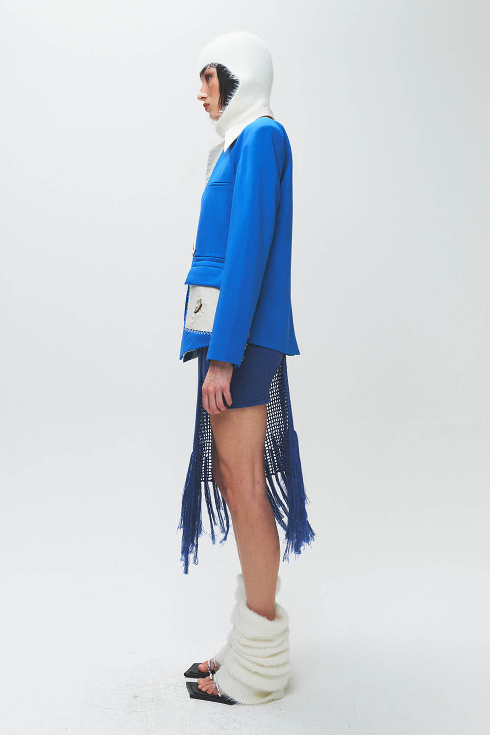 HAN WEN STUDIO Seashell Embroidered Blazer