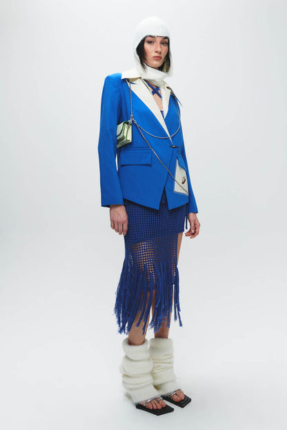 HAN WEN STUDIO Seashell Embroidered Blazer