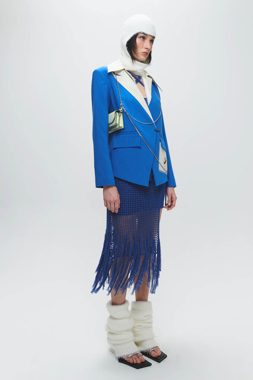 HAN WEN STUDIO Seashell Embroidered Blazer