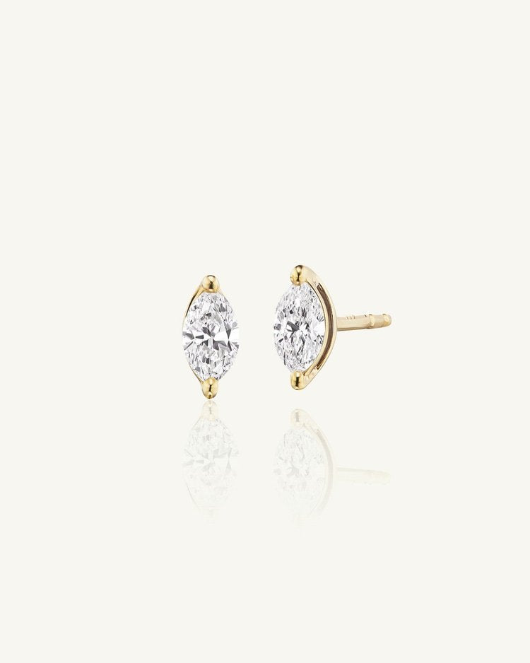 ALTRUIST Traditional Marquise Studs