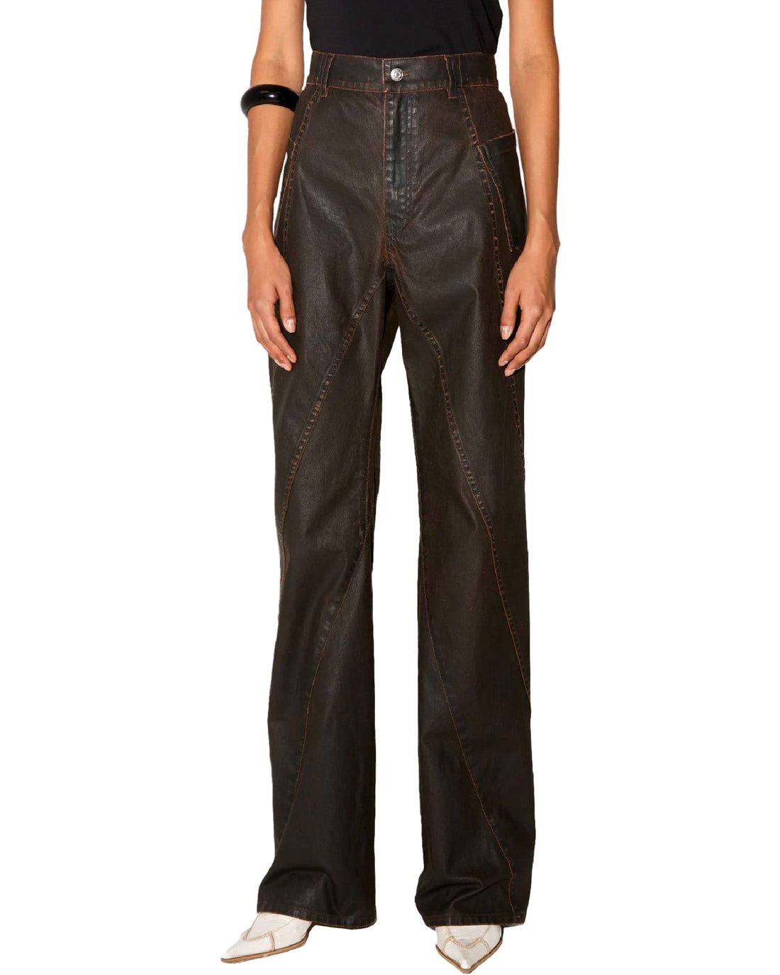 FACON JACMIN Palerma Pants Brown Wax