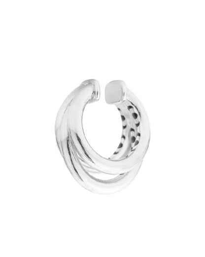 FEDERICA TOSI Ale Ear Cuff in Silver