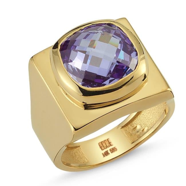 ECCE Amethyst Chevalier Ring