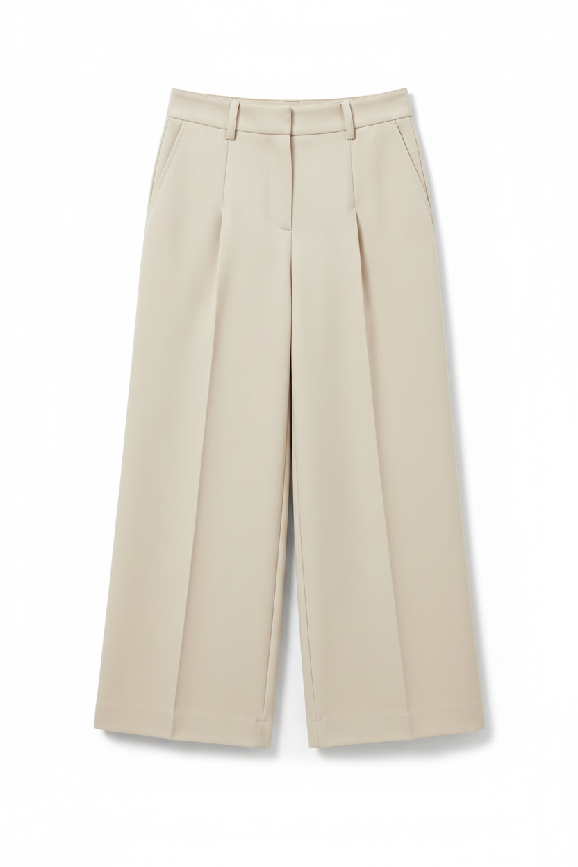 AOTC The Vera Wide Leg Pant STONE